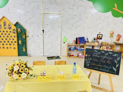 THÍ NGHIỆM SỰ KÌ DIỆU CỦA MUỐI VÀ NƯỚC