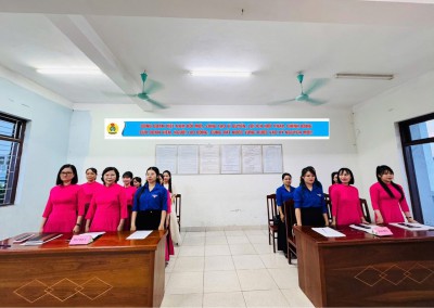 HỘI NGHỊ CÔNG ĐOÀN CƠ SỞ TRƯỜNG MẦM NON QUẢNG YÊN NHIỆM KỲ 2025–2030