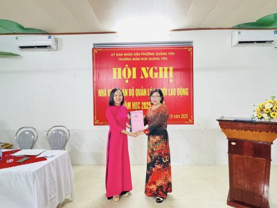 HỘI NGHỊ NHÀ GIÁO, CÁN BỘ QUẢN LÝ VÀ NGƯỜI LAO ĐỘNG NĂM HỌC 2025 – 2026 🎓🌸