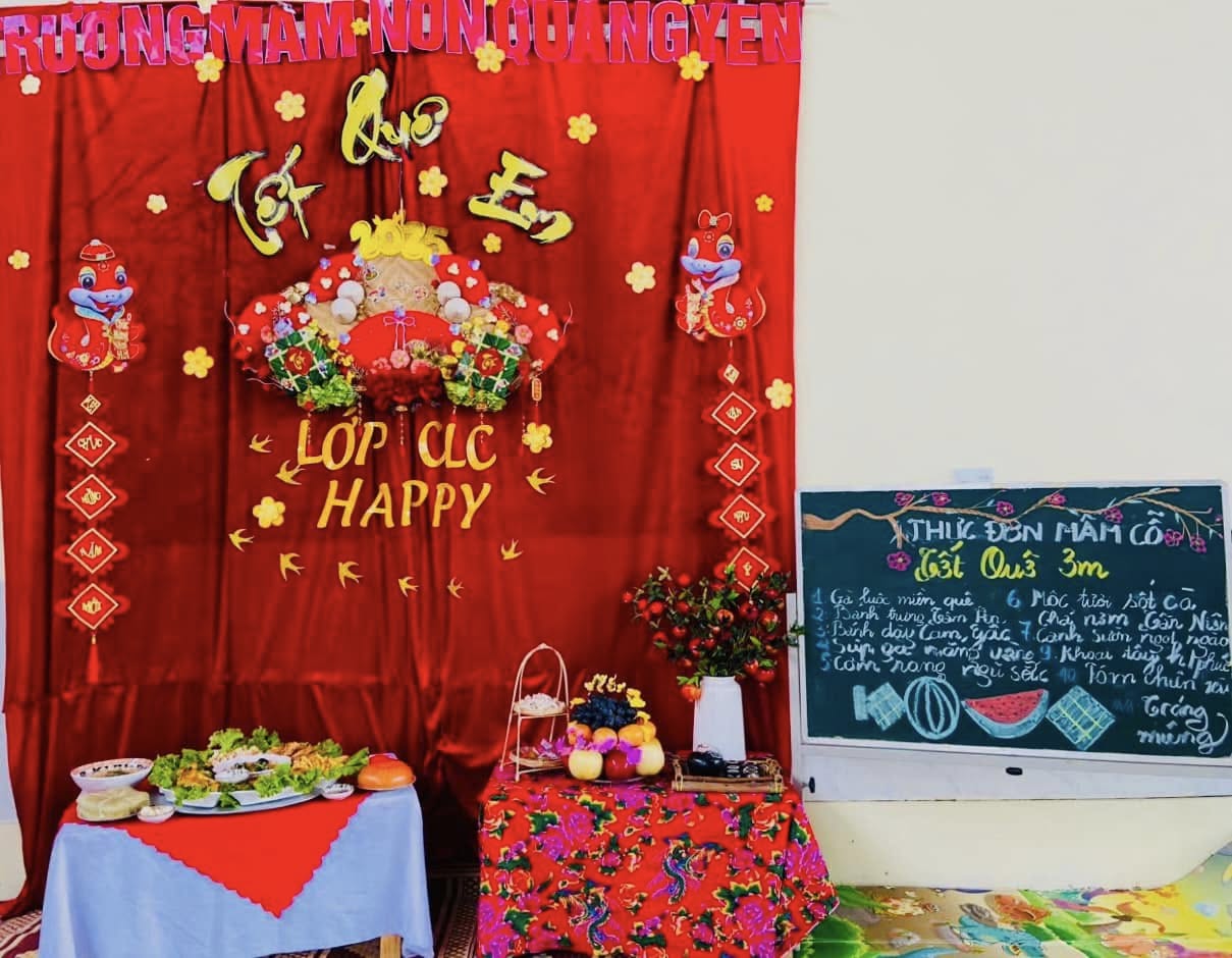 MÂM CỖ LỚP CHẤT LƯỢNG CAO HAPPY
